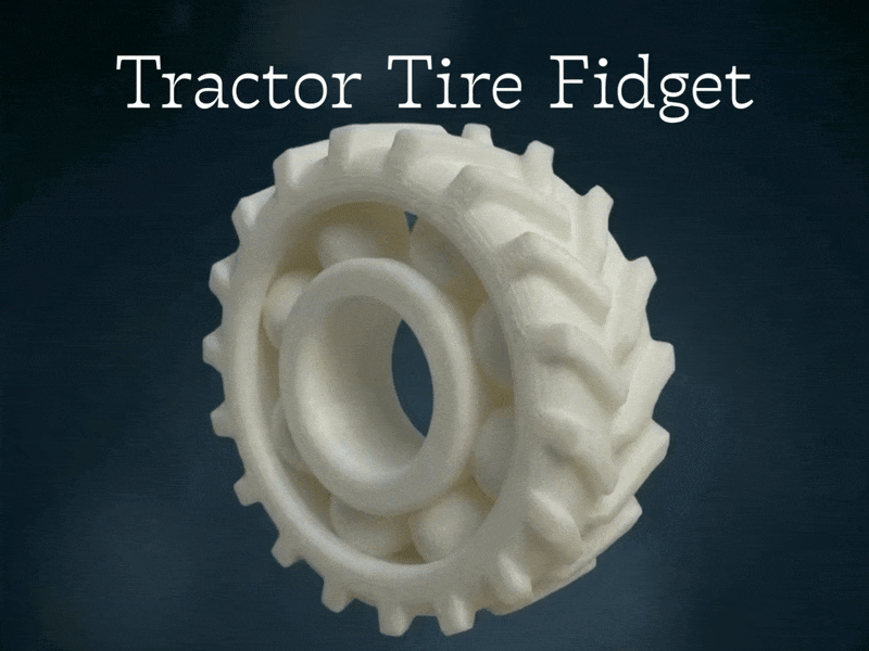 Tractor Tire fidget