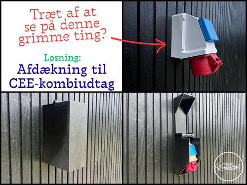 Afdækning til CEE-kombiudtag