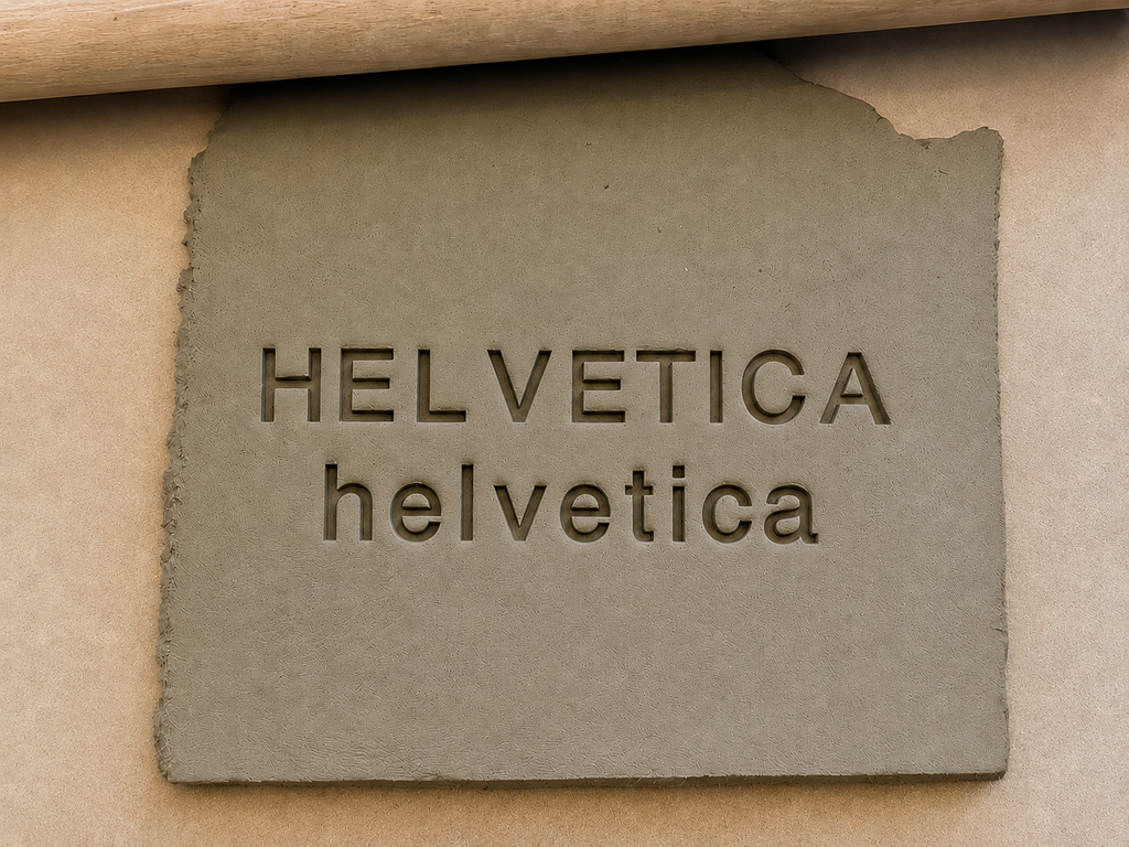 Ekstra enkeltstempler - TypeStamp Connect - Helvetica - Small