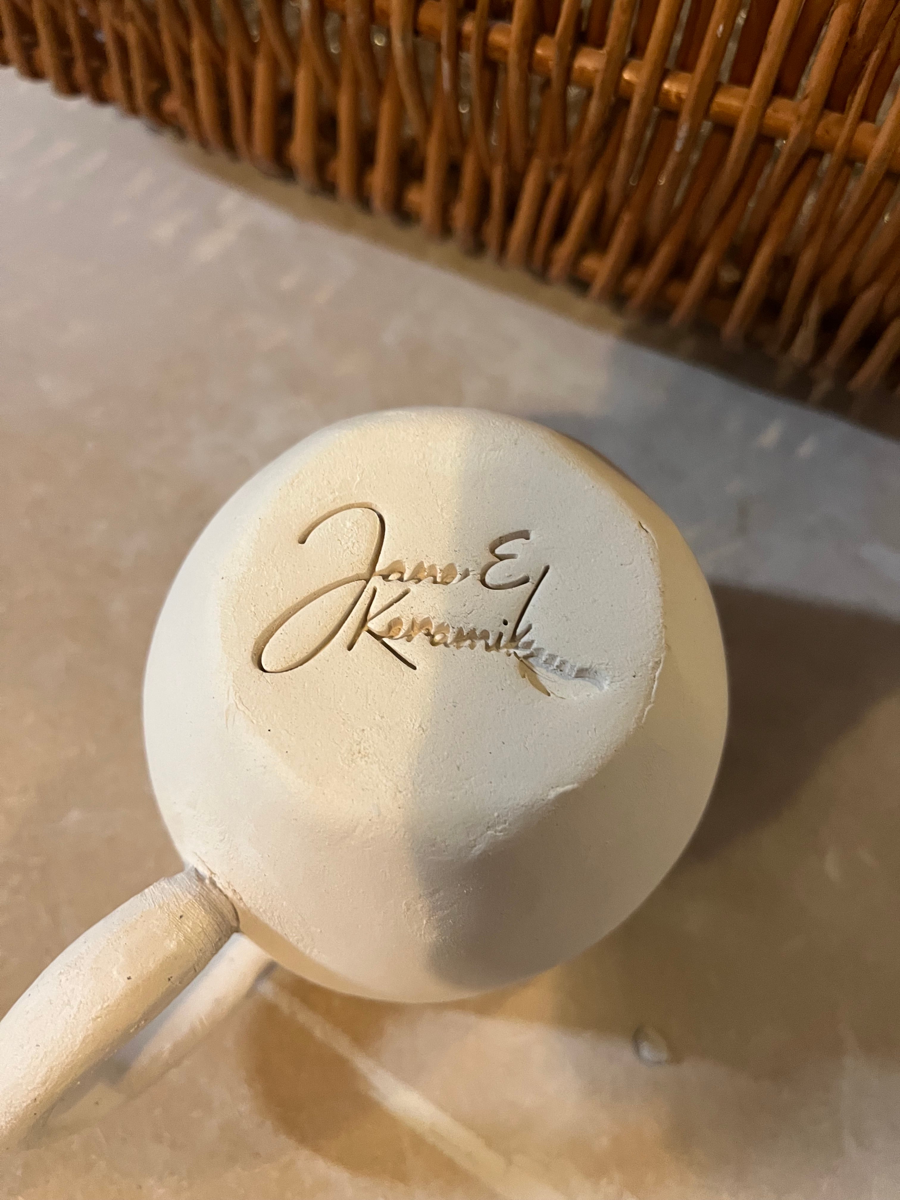 Personligt logostempel til ler
