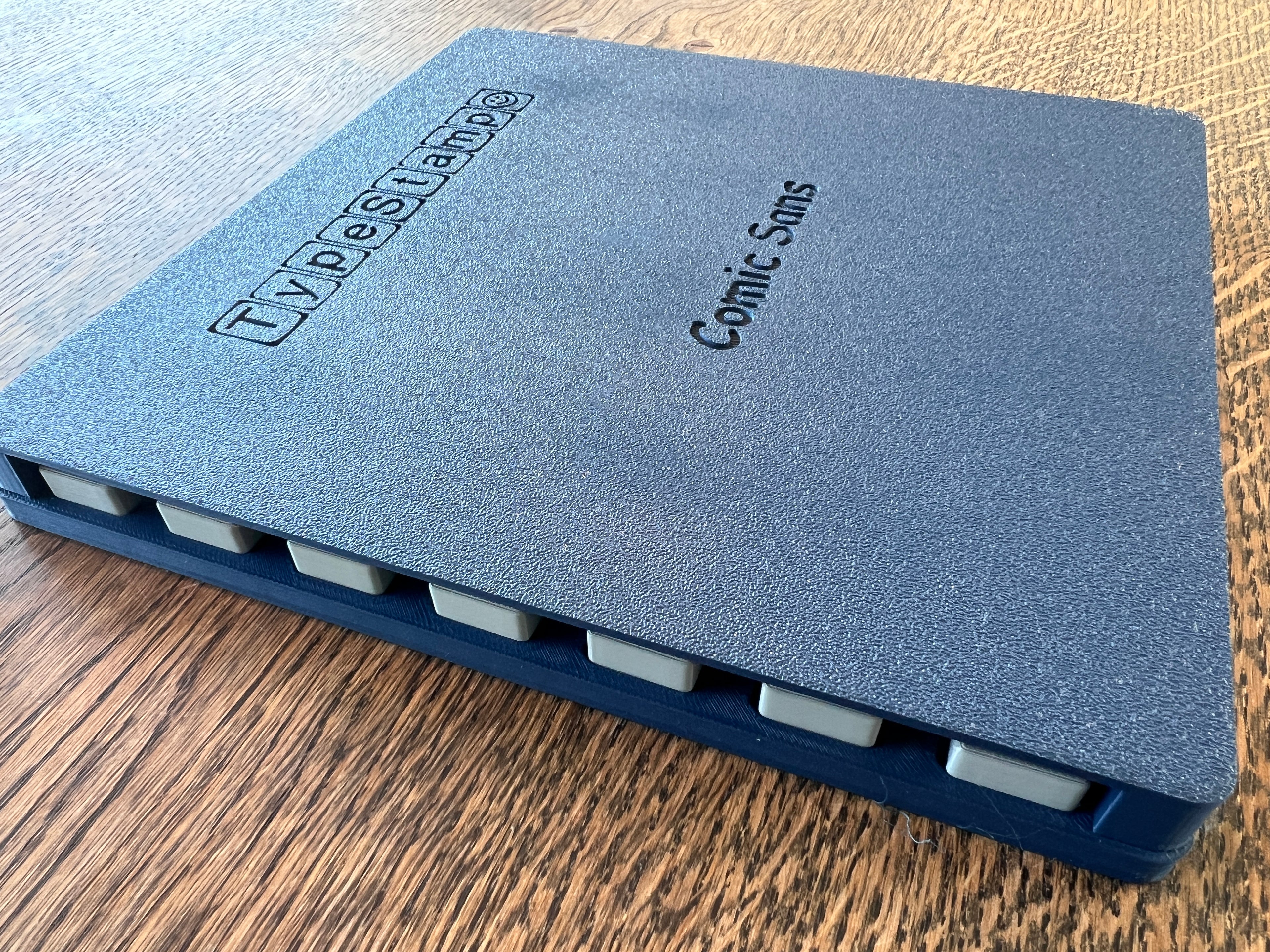TypeStamp bogstavstempler - Comic Sans
