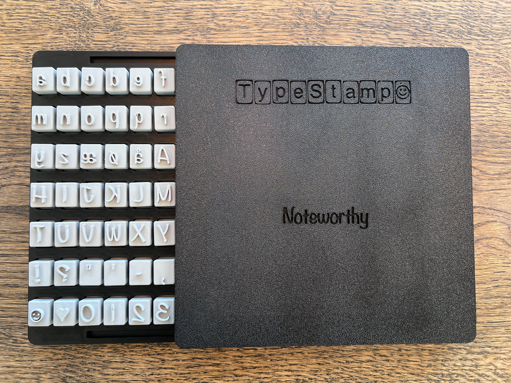 TypeStamp bogstavstempler - Noteworthy