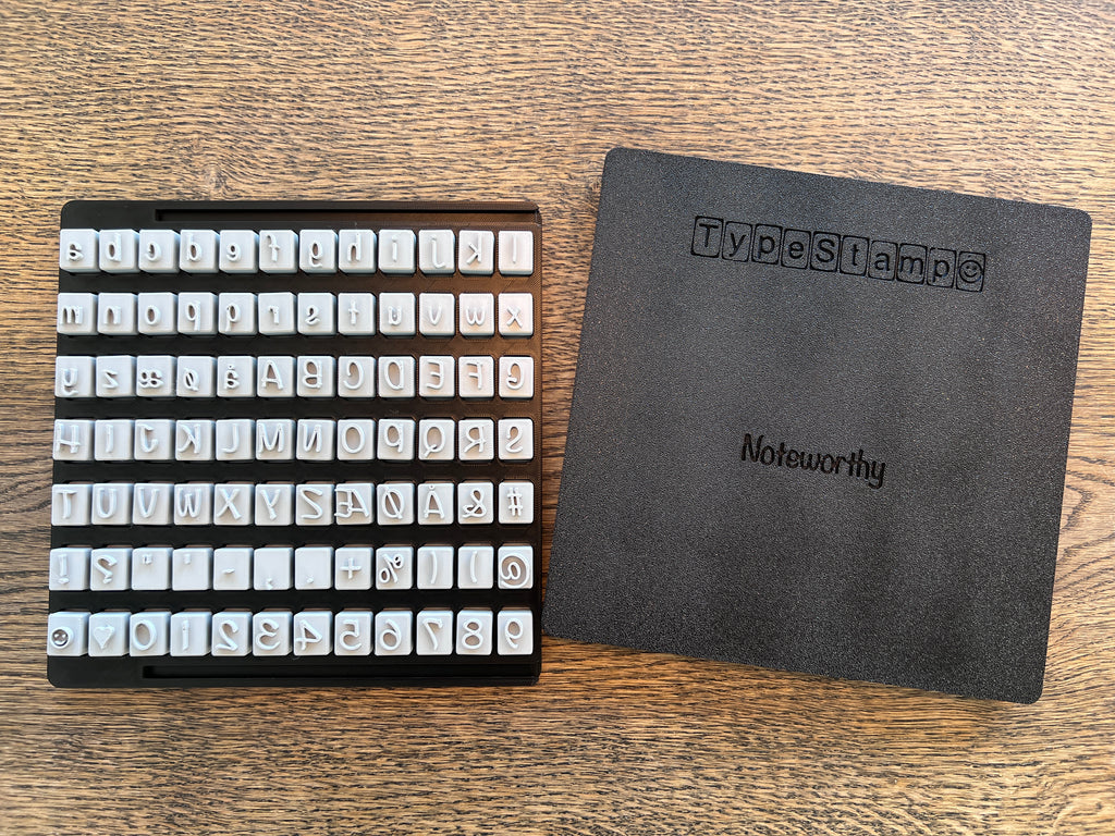 TypeStamp bogstavstempler - Noteworthy