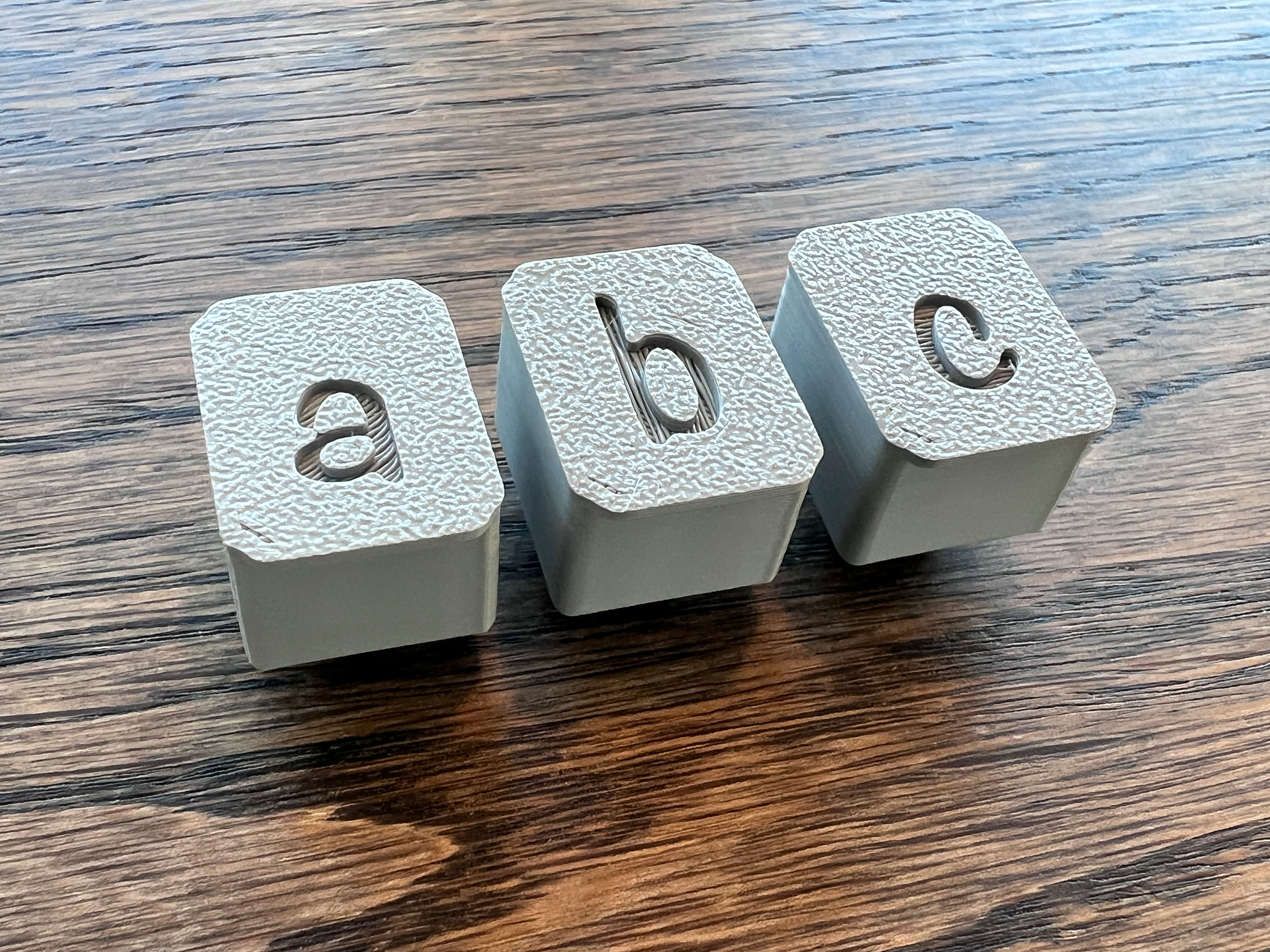 TypeStamp bogstavstempler - Noteworthy