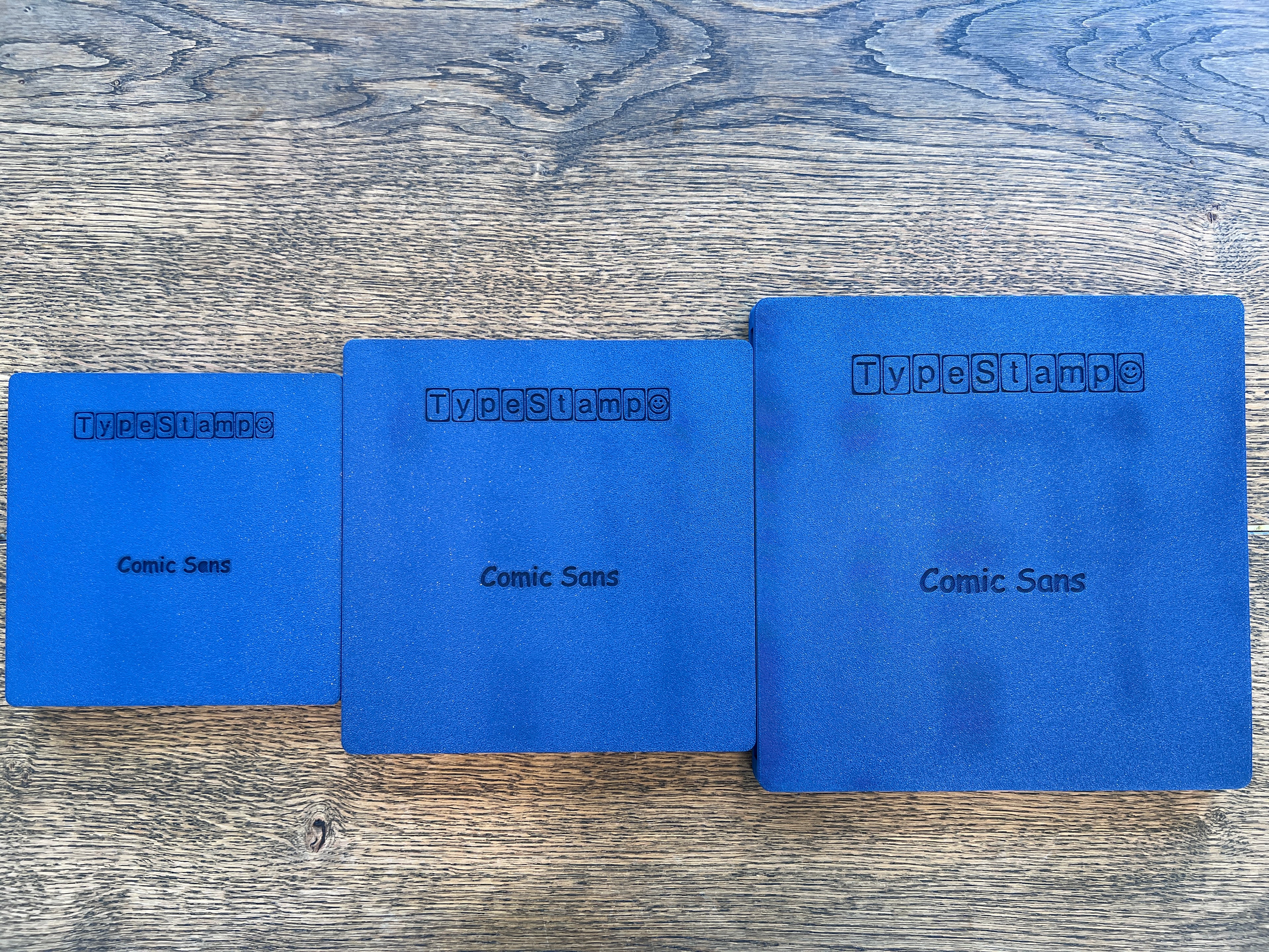 TypeStamp bogstavstempler - Comic Sans