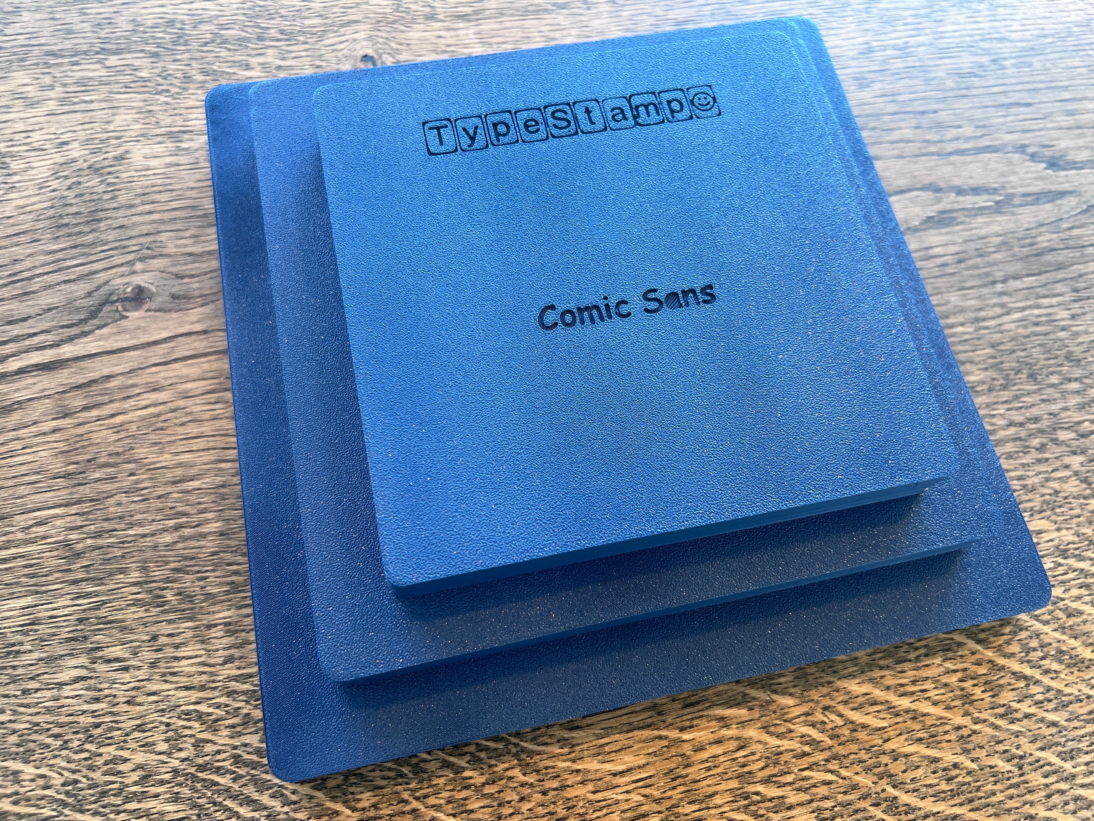 TypeStamp bogstavstempler - Comic Sans