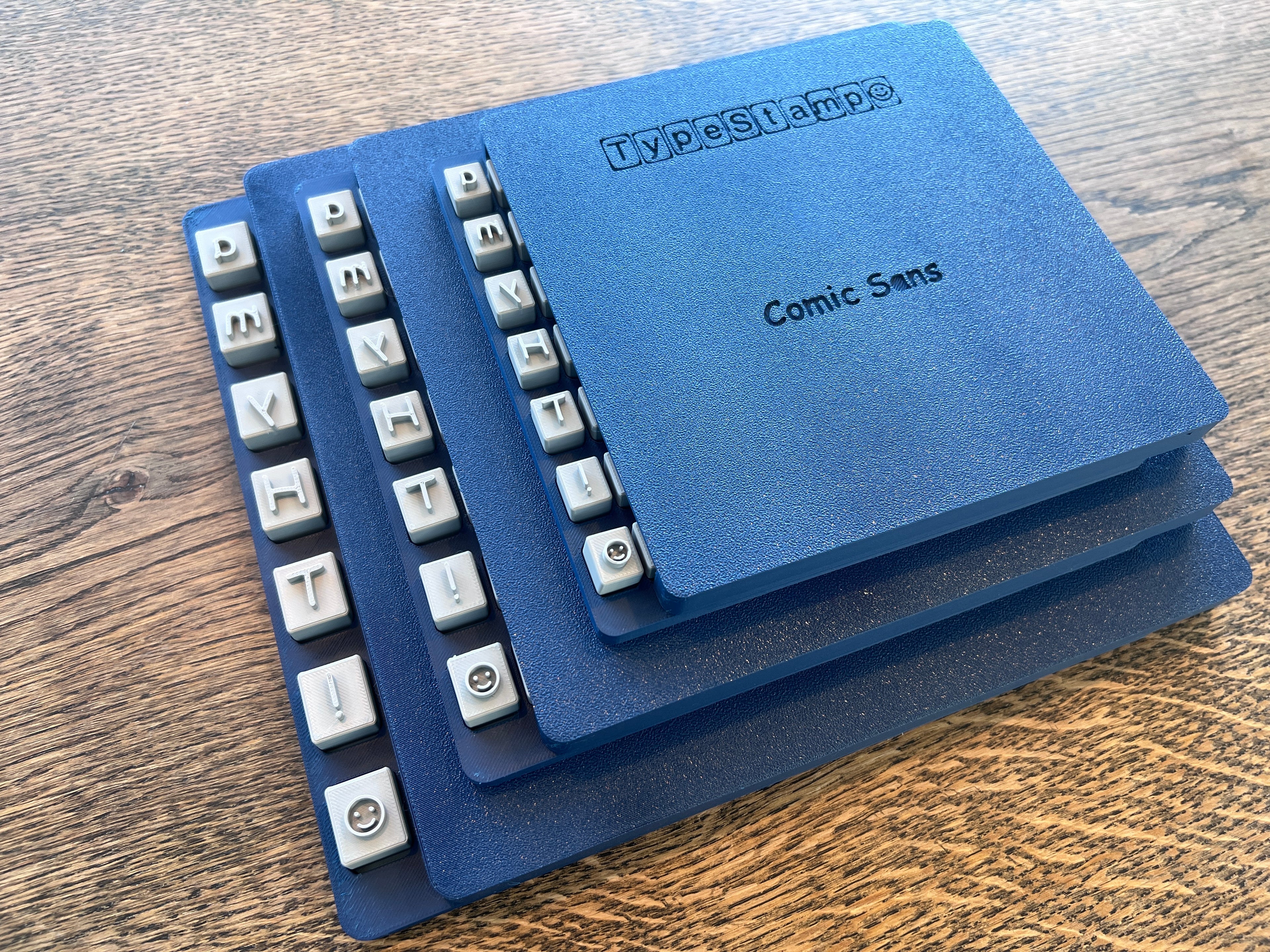 TypeStamp bogstavstempler - Comic Sans