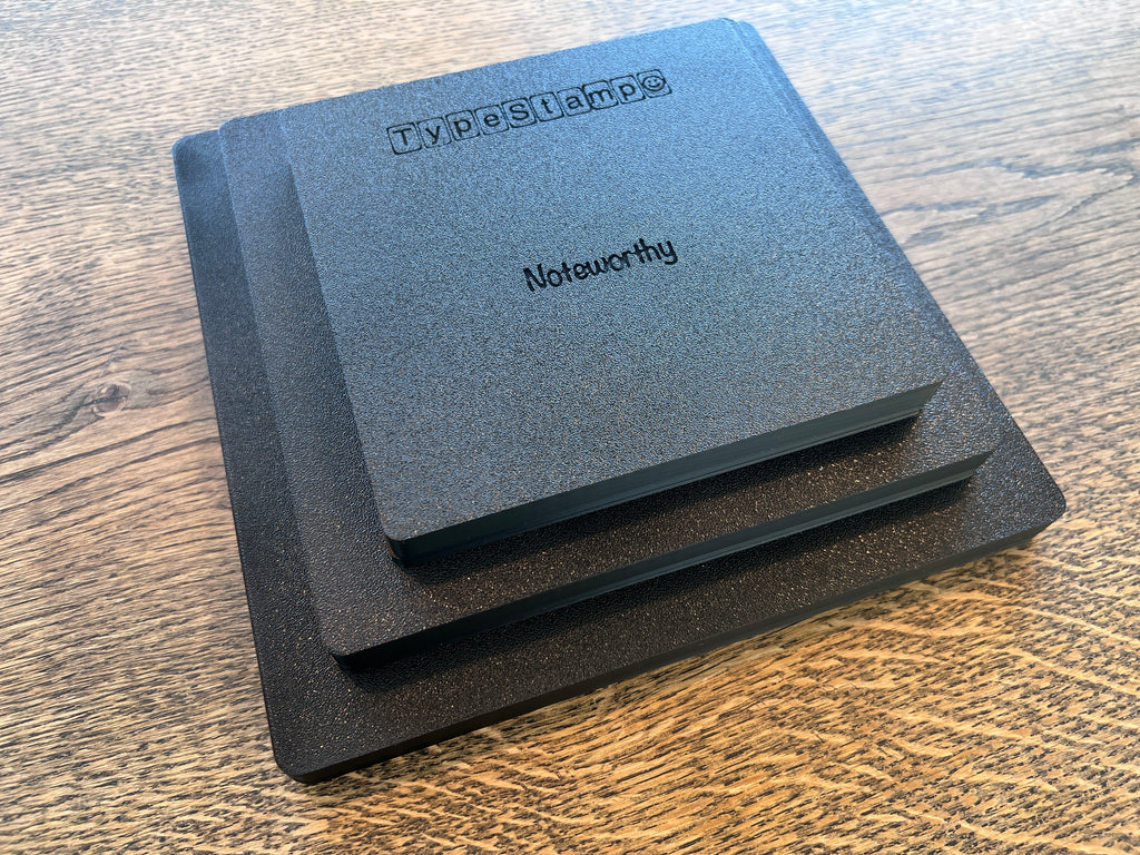 TypeStamp bogstavstempler - Noteworthy