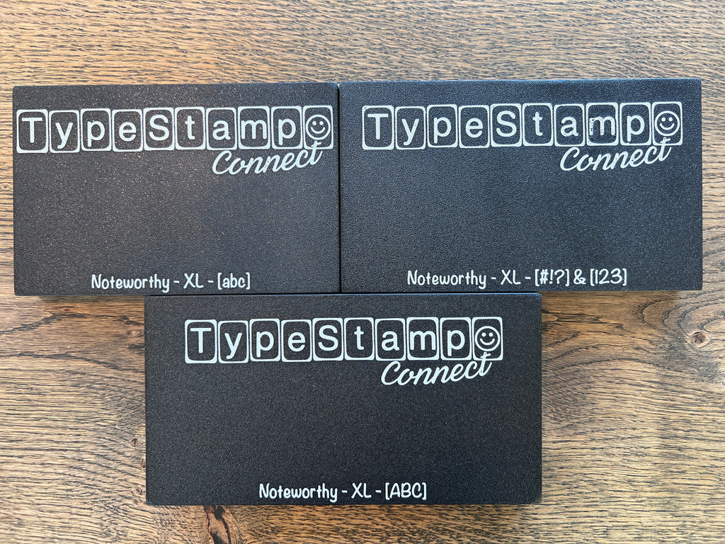 TypeStamp Connect - Noteworthy - XL