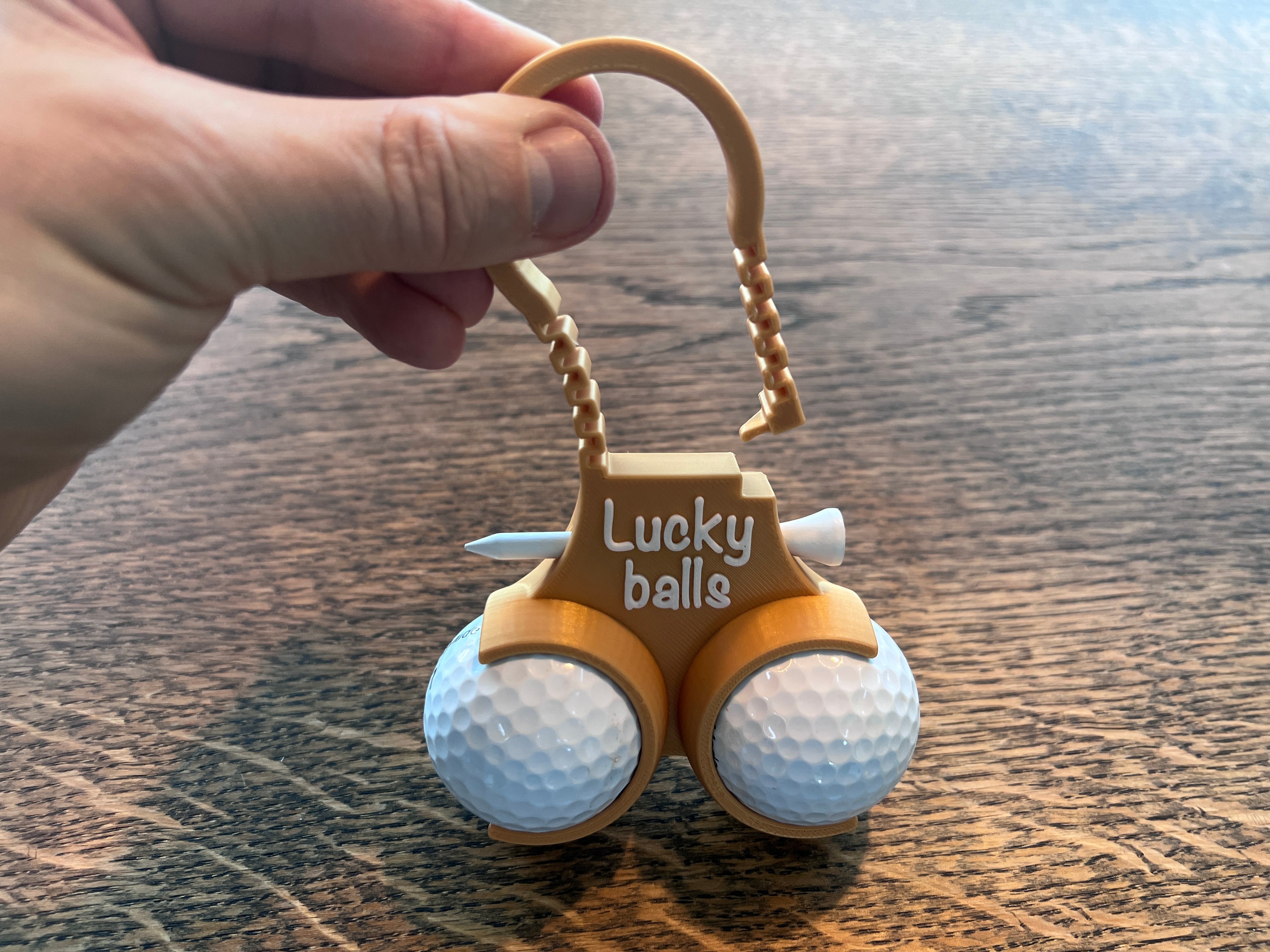 My Balls – den sjove golfboldeholder (med mulighed for egen tekst)