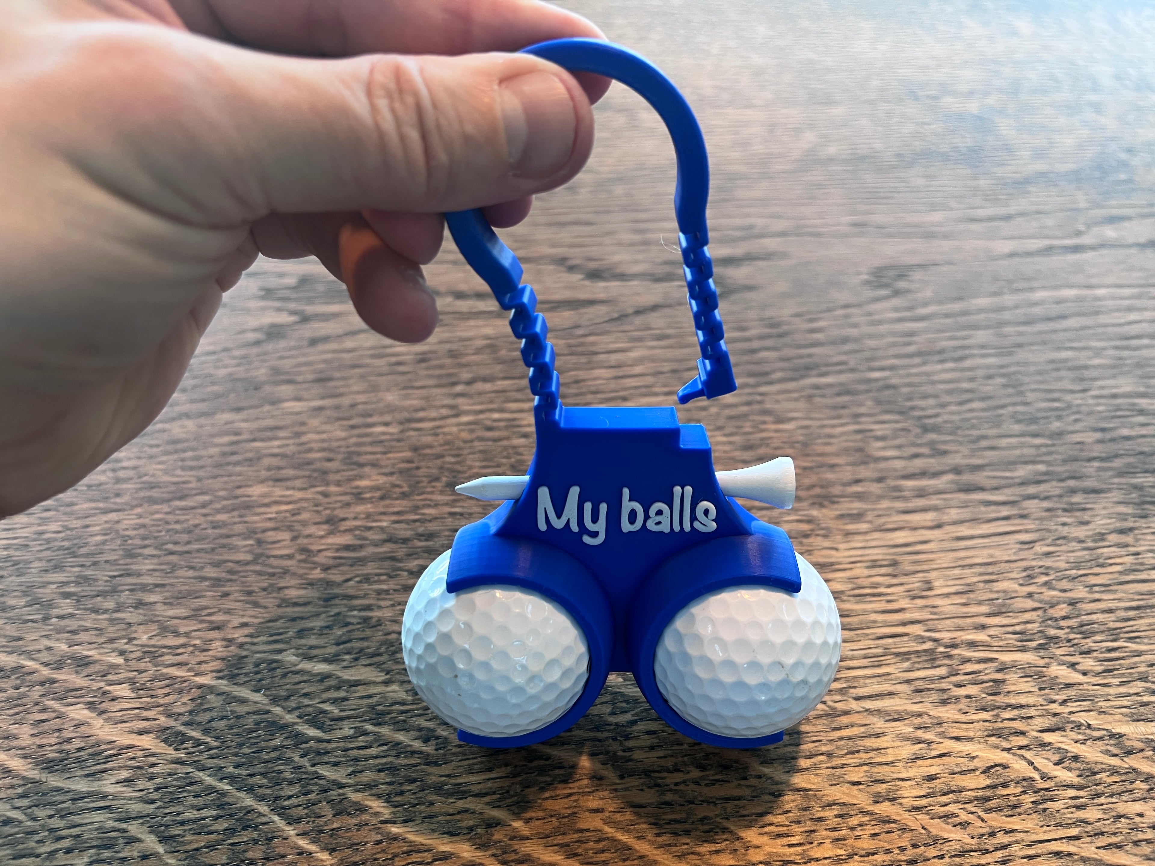 My Balls – den sjove golfboldeholder (med mulighed for egen tekst)