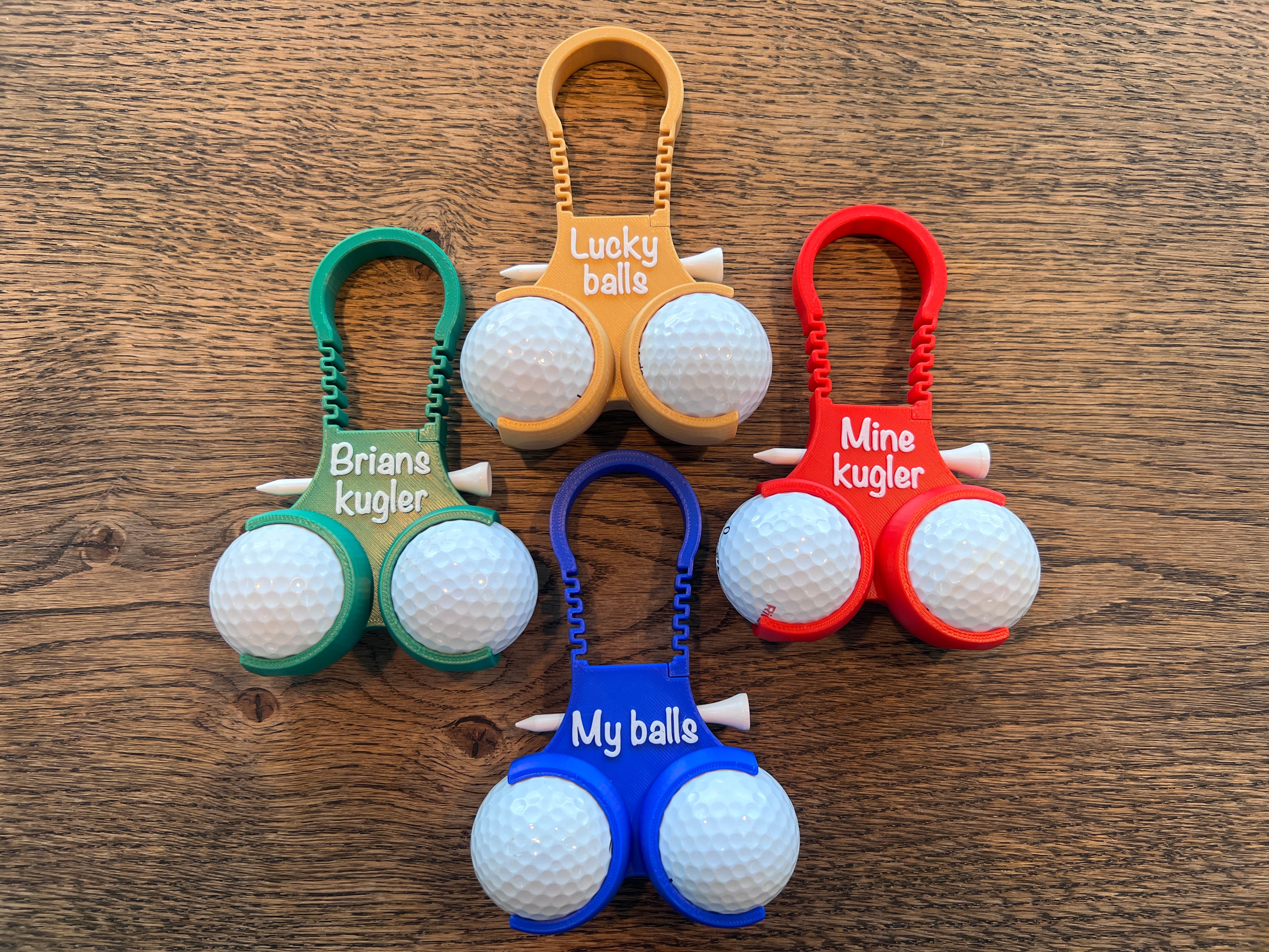 My Balls – den sjove golfboldeholder (med mulighed for egen tekst)