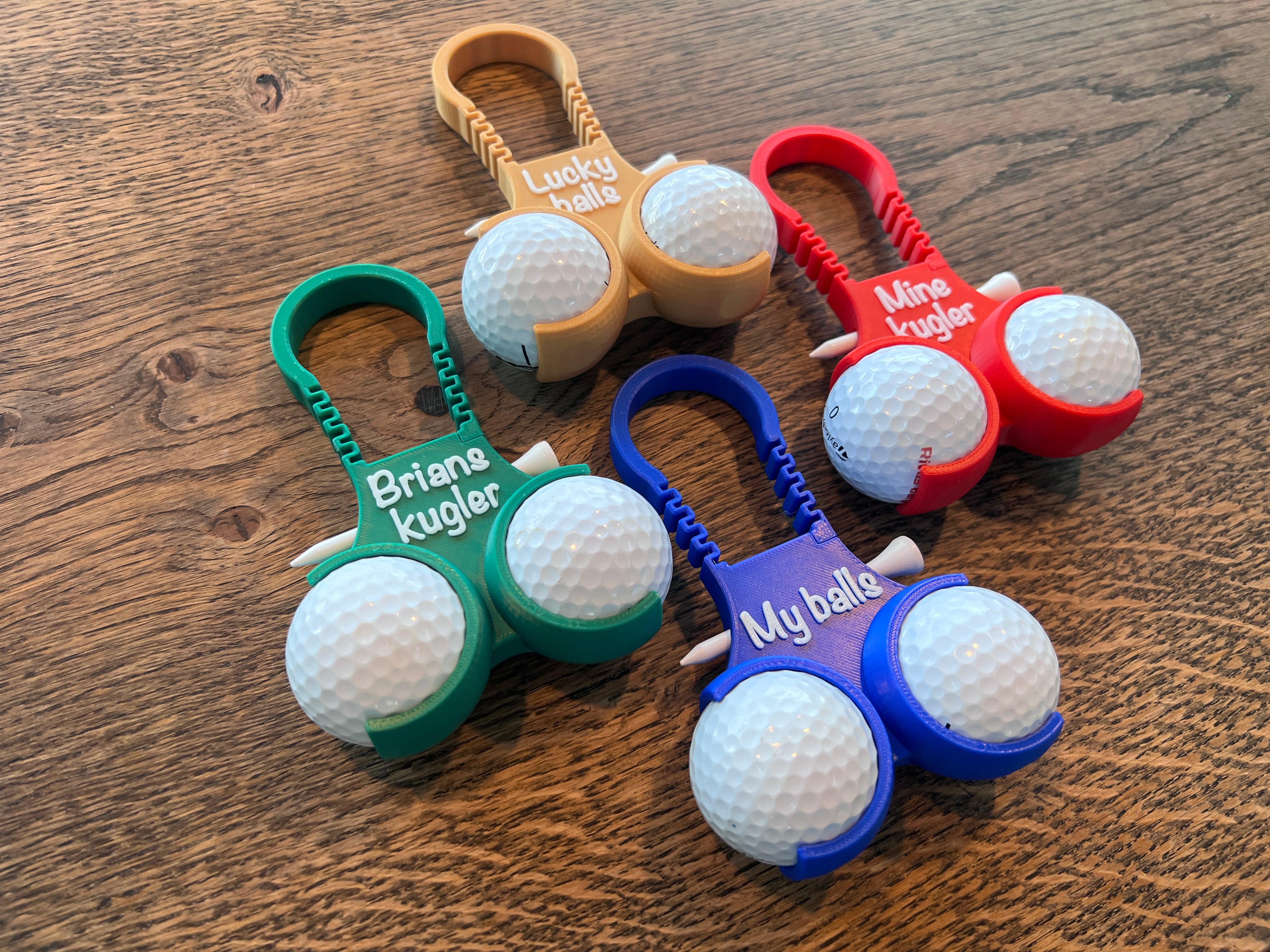 My Balls – den sjove golfboldeholder (med mulighed for egen tekst)