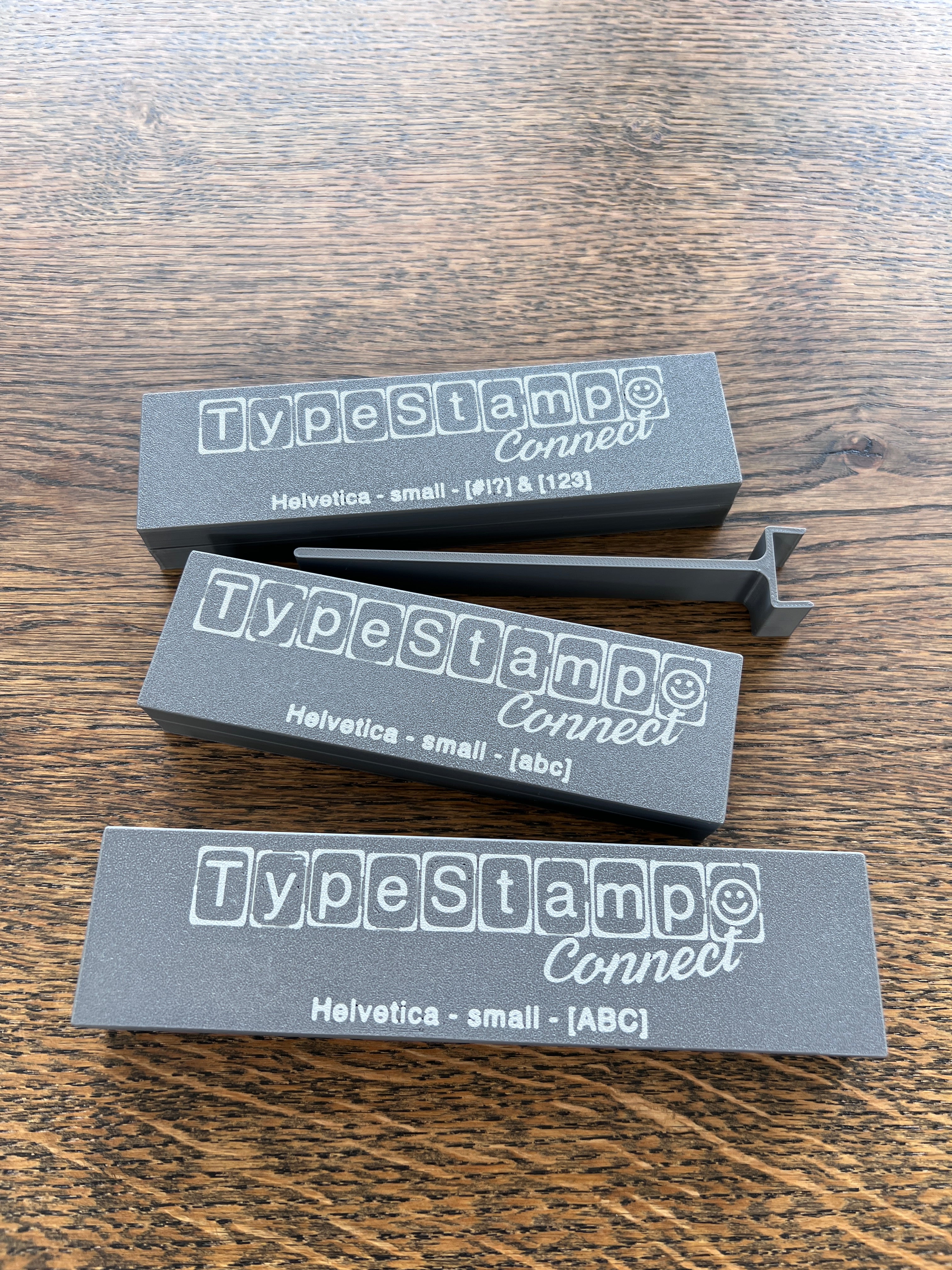 TypeStamp Connect - Helvetica - Small