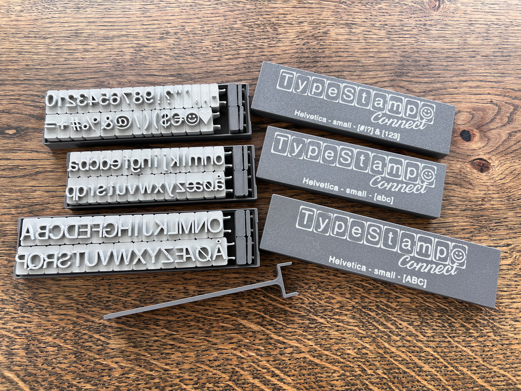TypeStamp Connect - Helvetica - Small