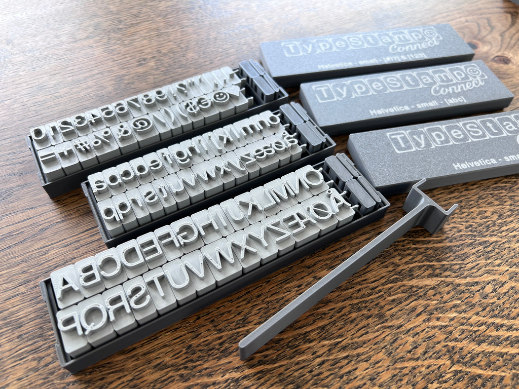 TypeStamp Connect - Helvetica - Small