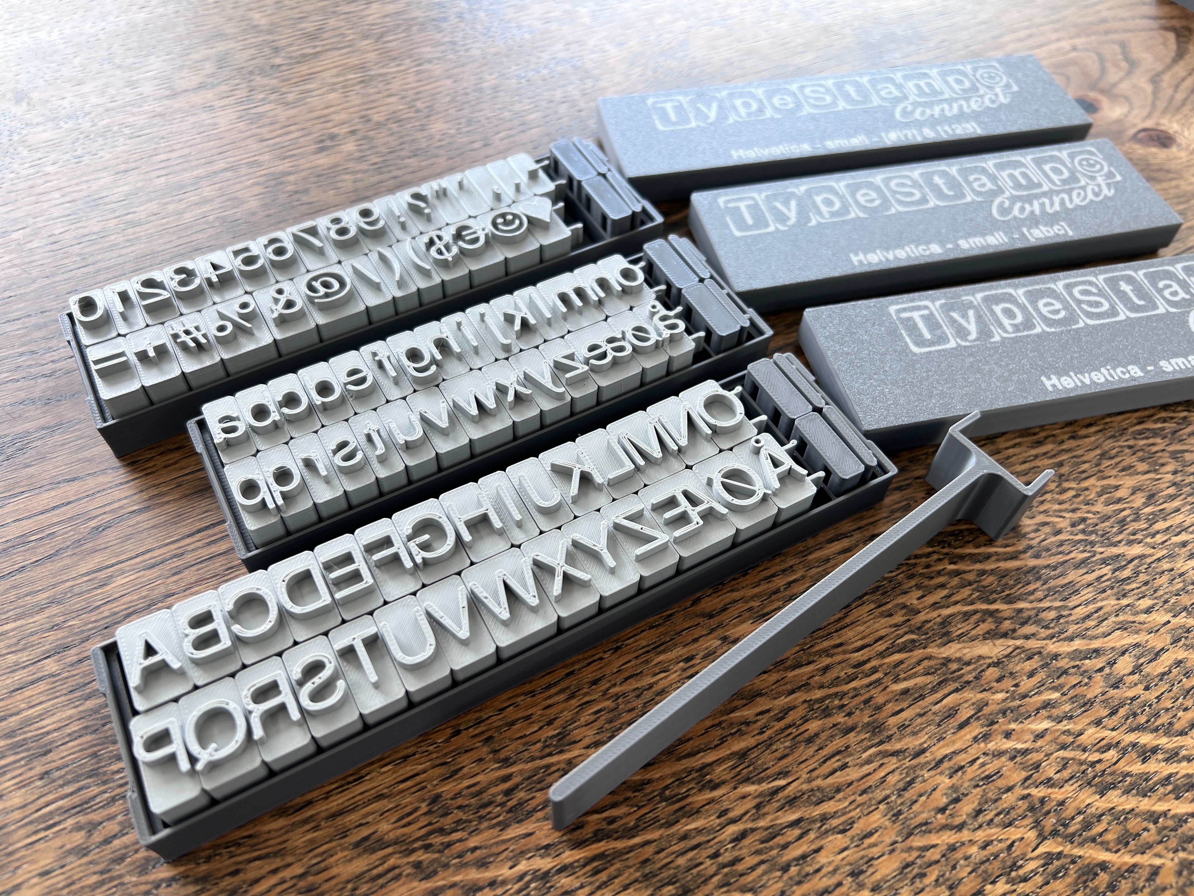 TypeStamp Connect - Helvetica - Small