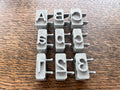 Ekstra enkeltstempler - TypeStamp Connect - Helvetica - Large