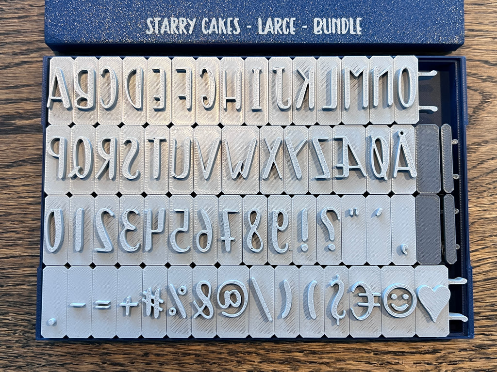 TypeStamp Connect - Starry Cakes - Large