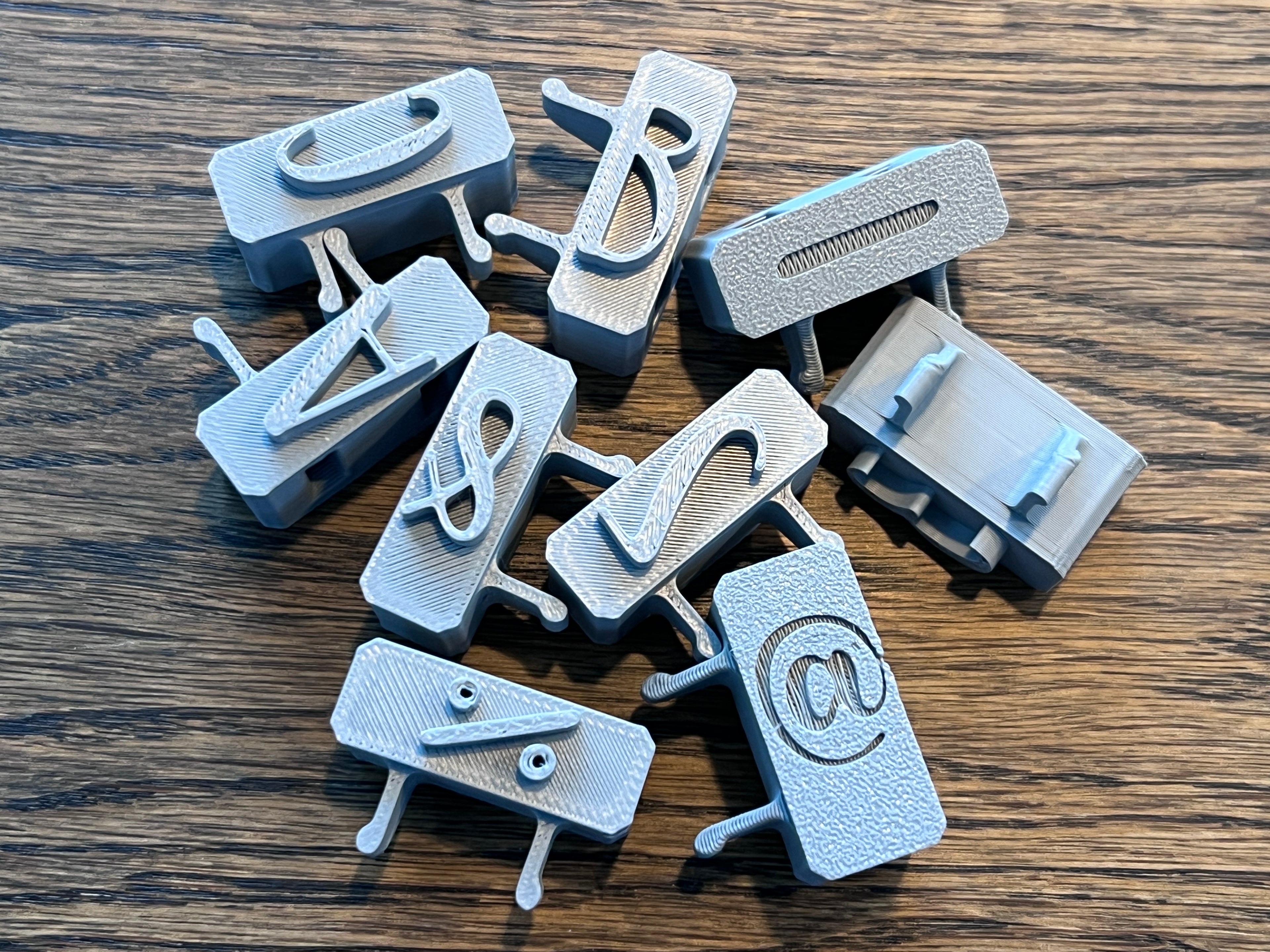 Ekstra enkeltstempler - TypeStamp Connect - Starry Cakes - Medium