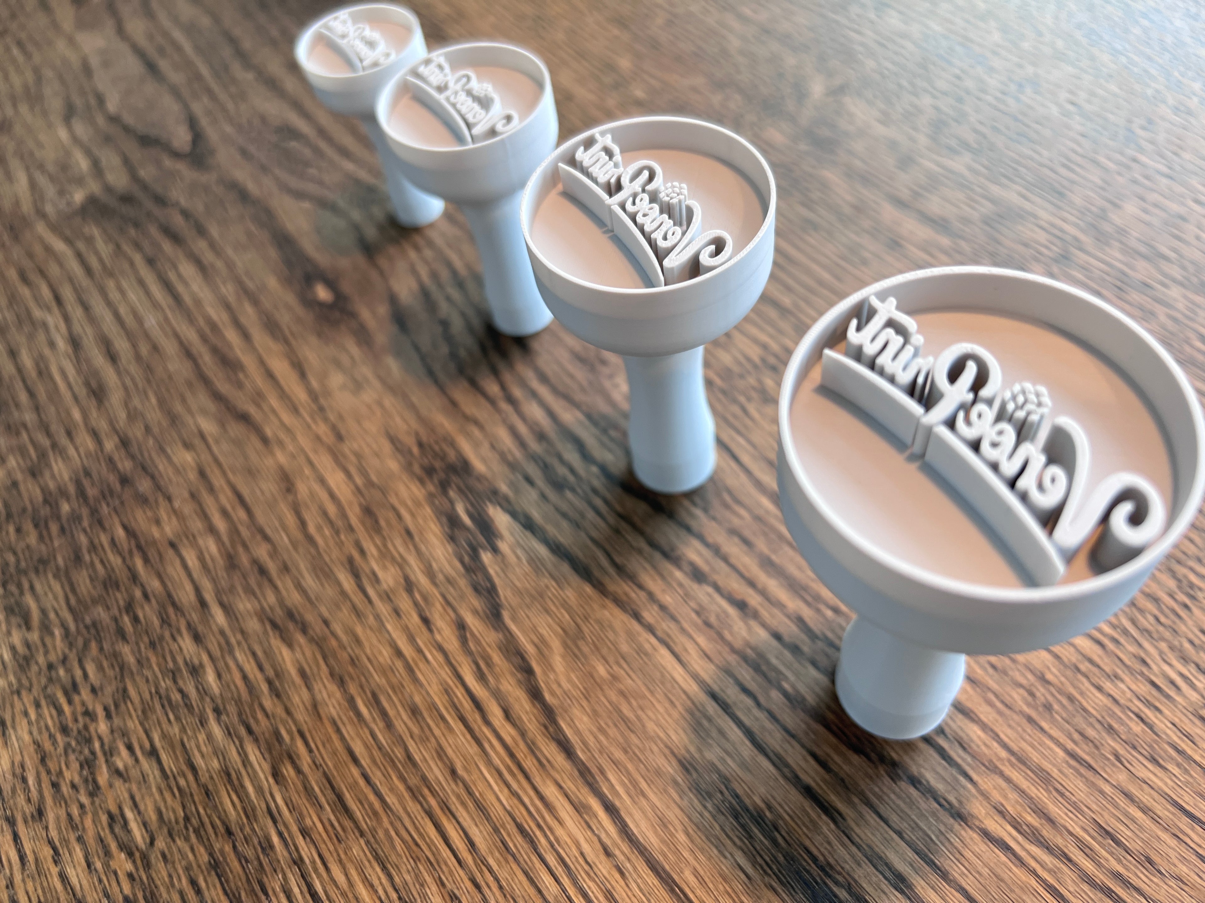 Personligt logostempel til ler
